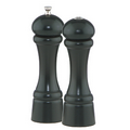 8" Windsor Ebony Pepper Mill/Salt Shaker Set